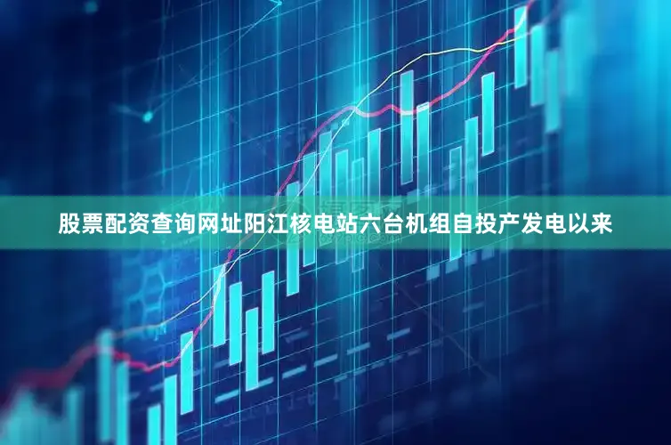 股票配资查询网址阳江核电站六台机组自投产发电以来